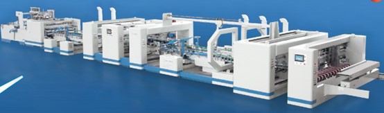 High-Speed ​​Automatic Corrugated Carton Folder Gluer at Stitching Machine (D-Series)