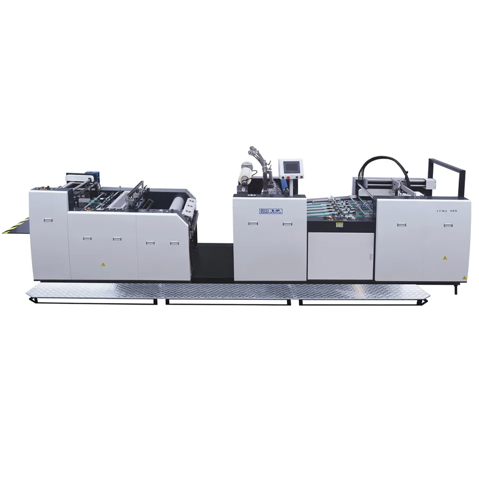 Awtomatikong Pre coating Single Face Film Laminating Machine